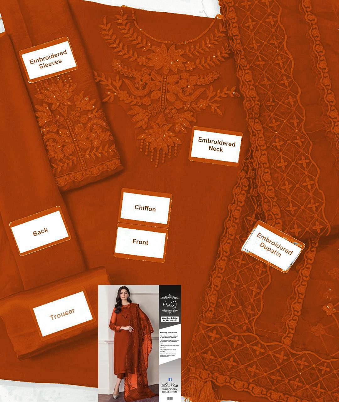 The Desire☆By Alnisa Embroidery Collection