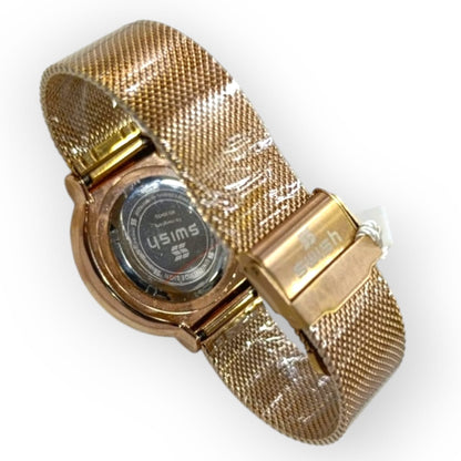 SWISH BRACLELET CHAIN WATCH